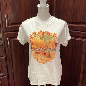 Mele Kalikimaka Women's White Short Sleeve Tee